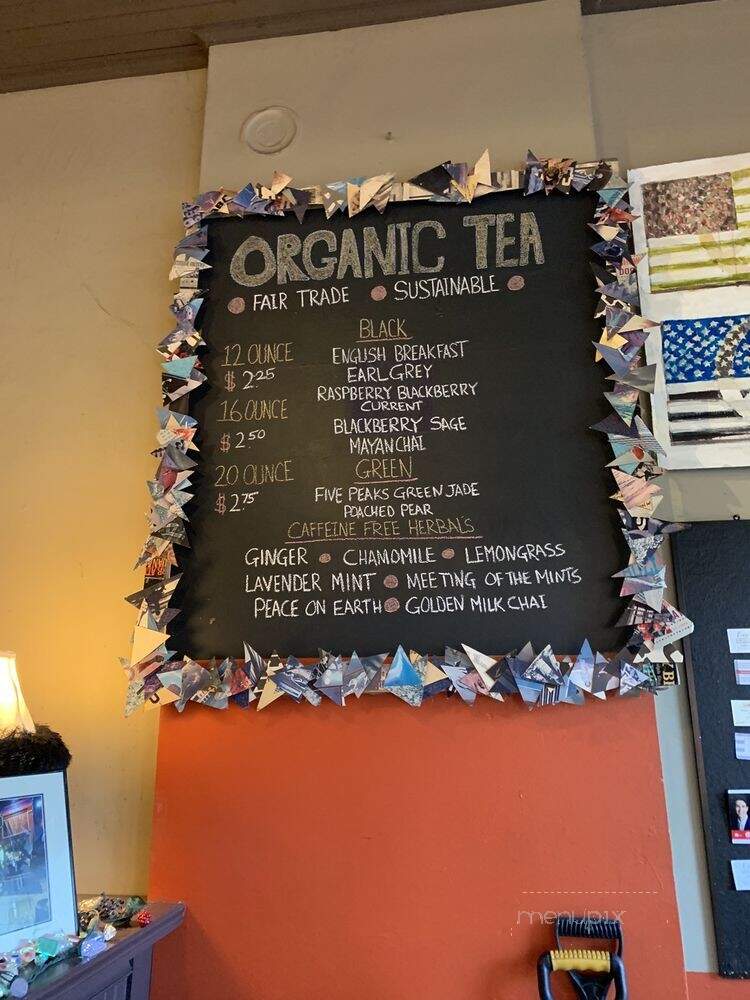 Equal=Grounds Coffee House & Gift Shop - Rochester, NY menu_pic