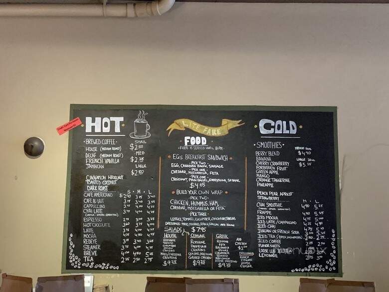 Equal=Grounds Coffee House & Gift Shop - Rochester, NY menu_pic