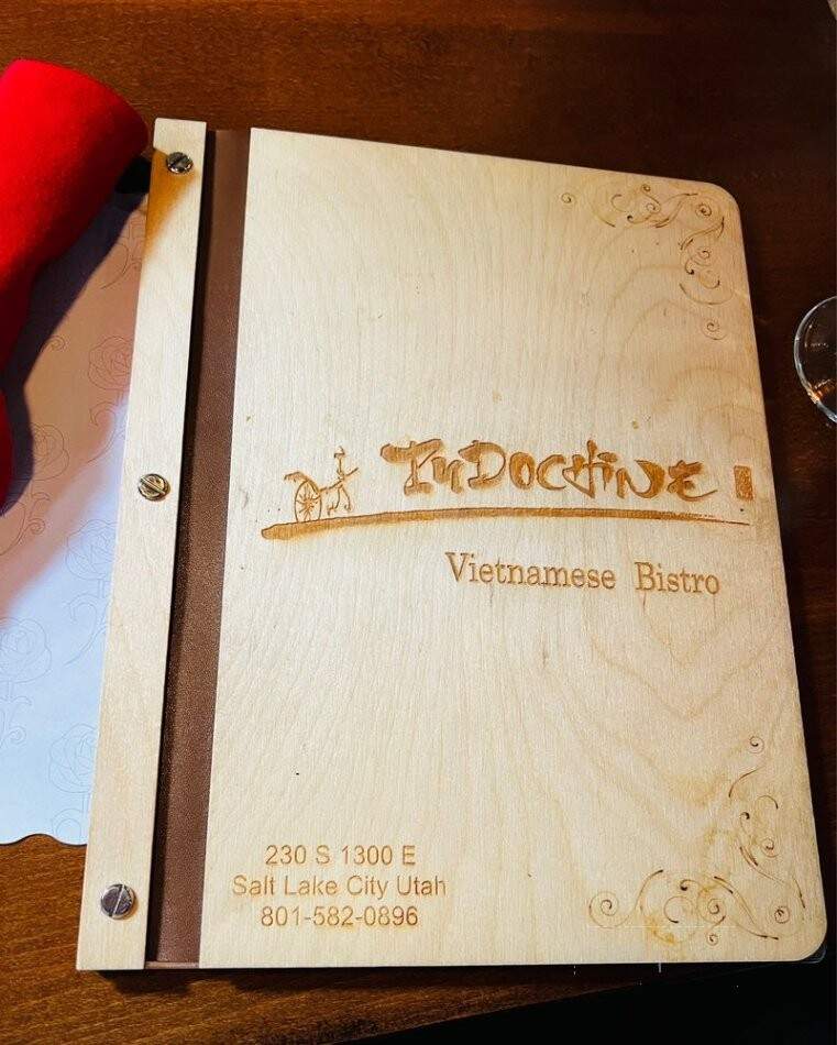Indochine Vietnamese Bistro - Salt Lake City, UT menu_pic