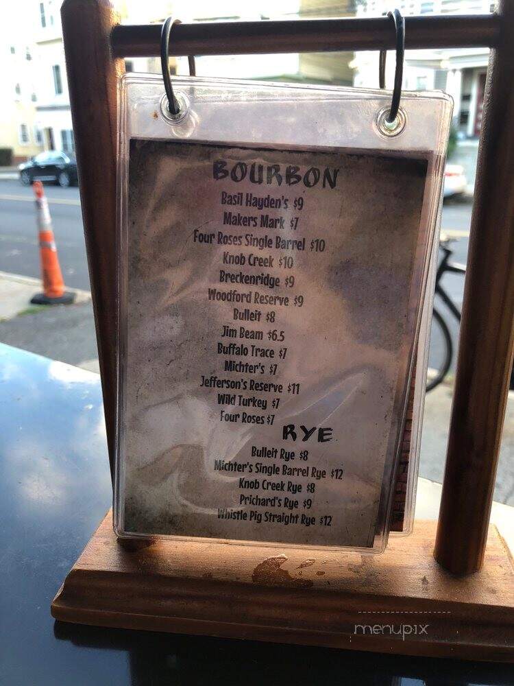 Thirsty Scholar - Somerville, MA menu_pic