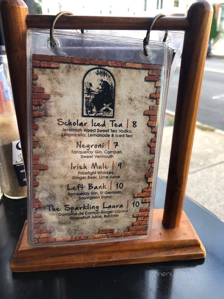 Thirsty Scholar - Somerville, MA menu_pic