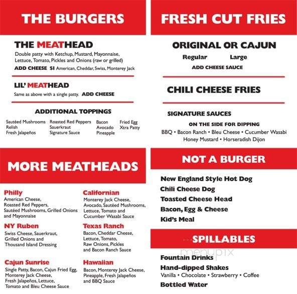 Meat Heads Burgers & Fries - Naperville, IL