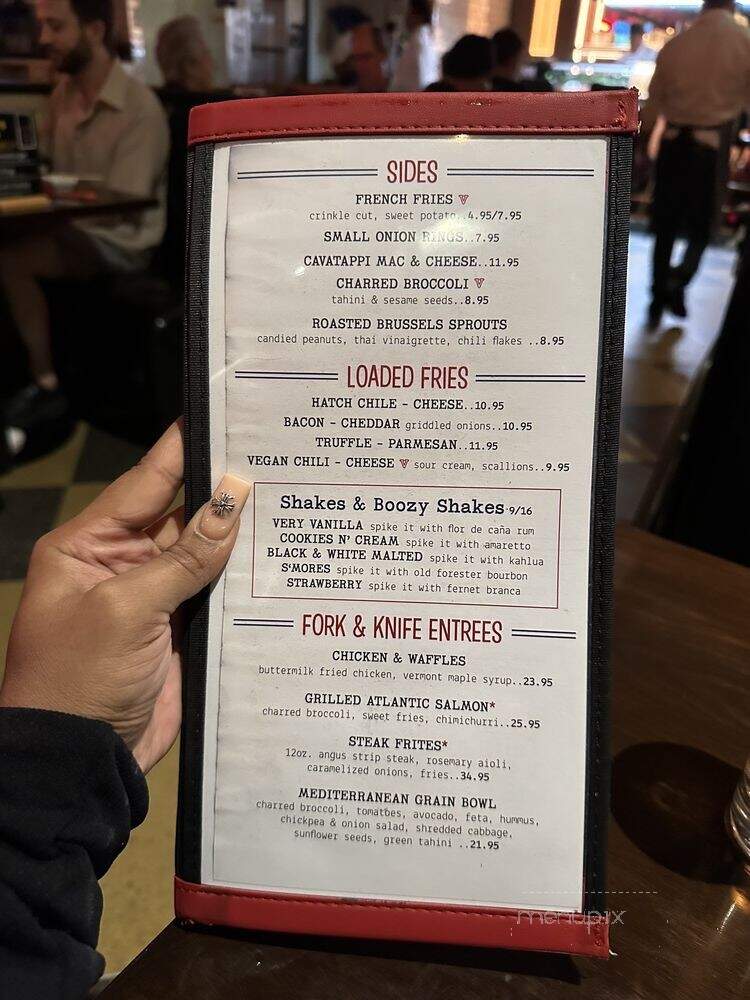 Five Napkin Burger - New York, NY menu_pic