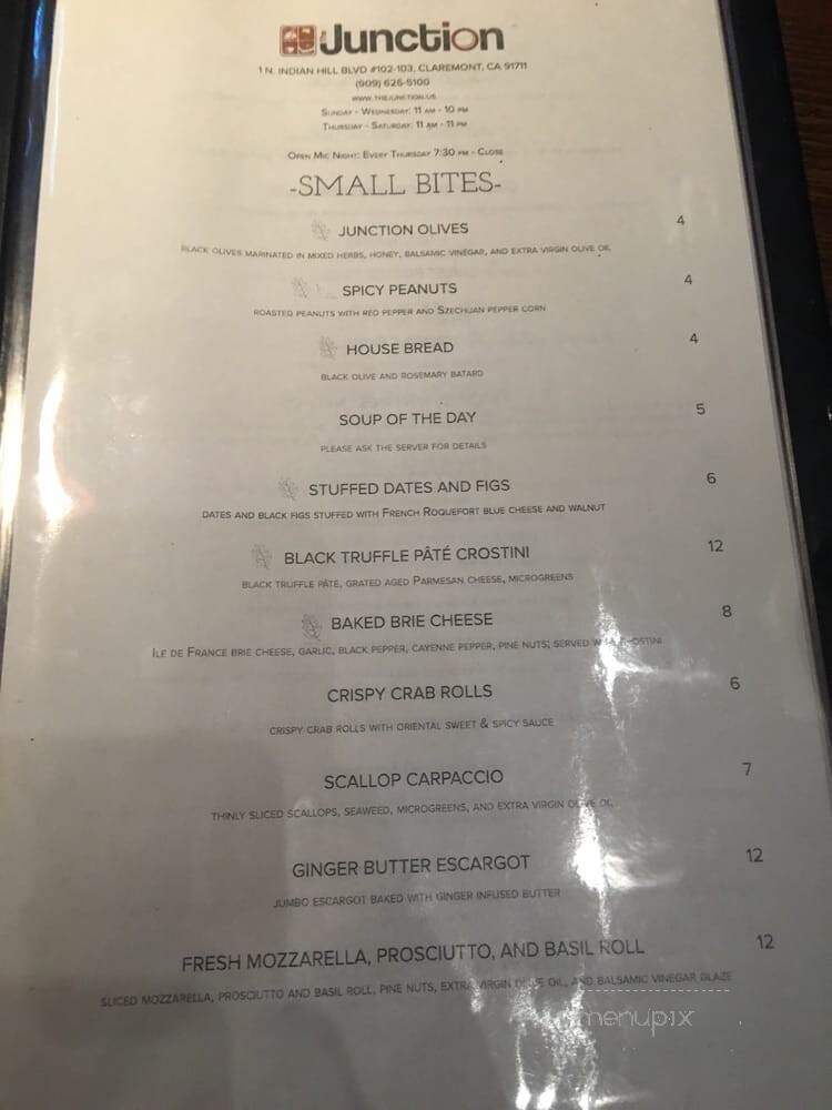 Ecoterra - Claremont, CA menu_pic