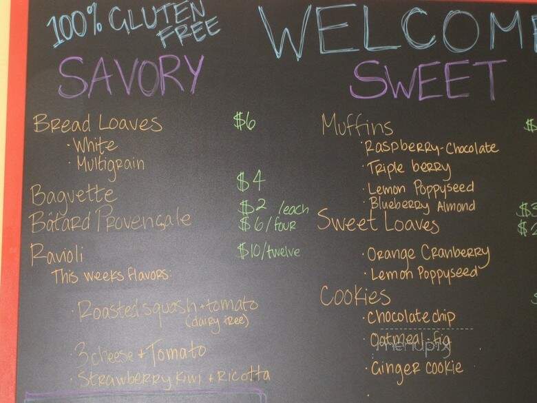 Zest Bakery - San Carlos, CA menu_pic