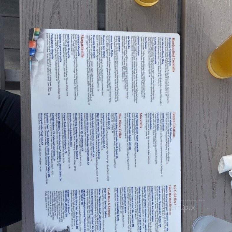 Stewman's Lobster Pound - Bar Harbor, ME menu_pic