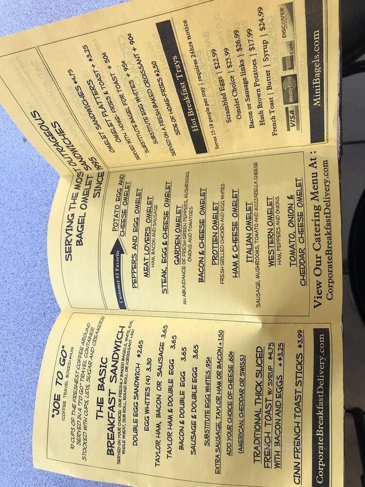 The Bagel Store - Carlstadt, NJ menu_pic