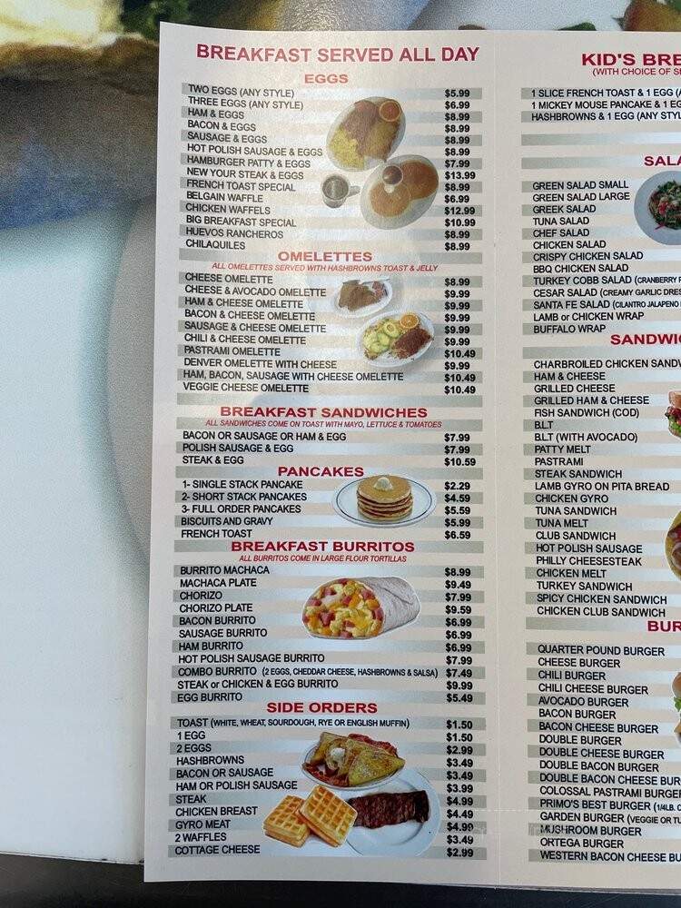Primo Burgers - Lancaster, CA menu_pic
