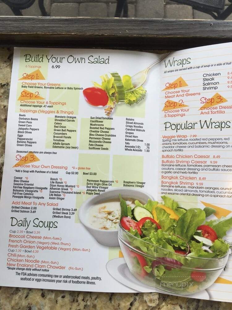 Unisub & Salad Express - Atlanta, GA menu_pic