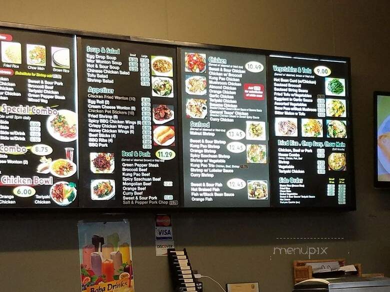 Asian Chef - Long Beach, CA menu_pic