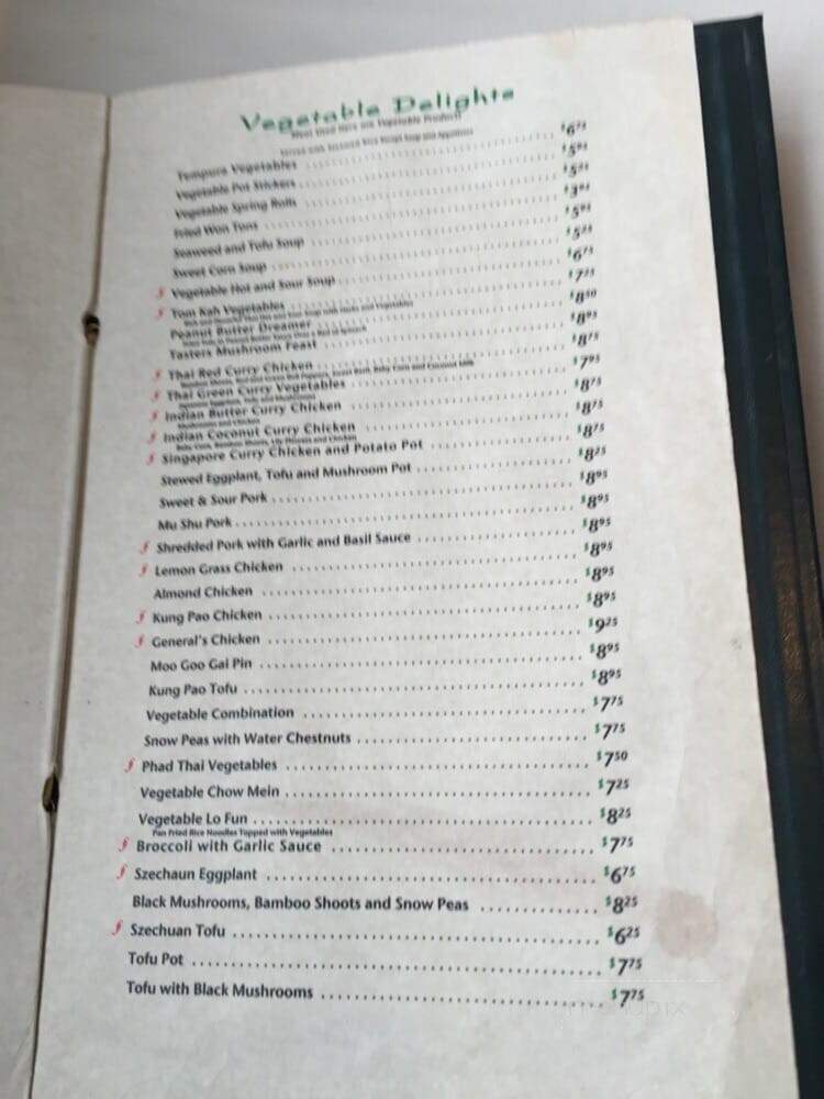 Taster's Wok - Lynnwood, WA menu_pic