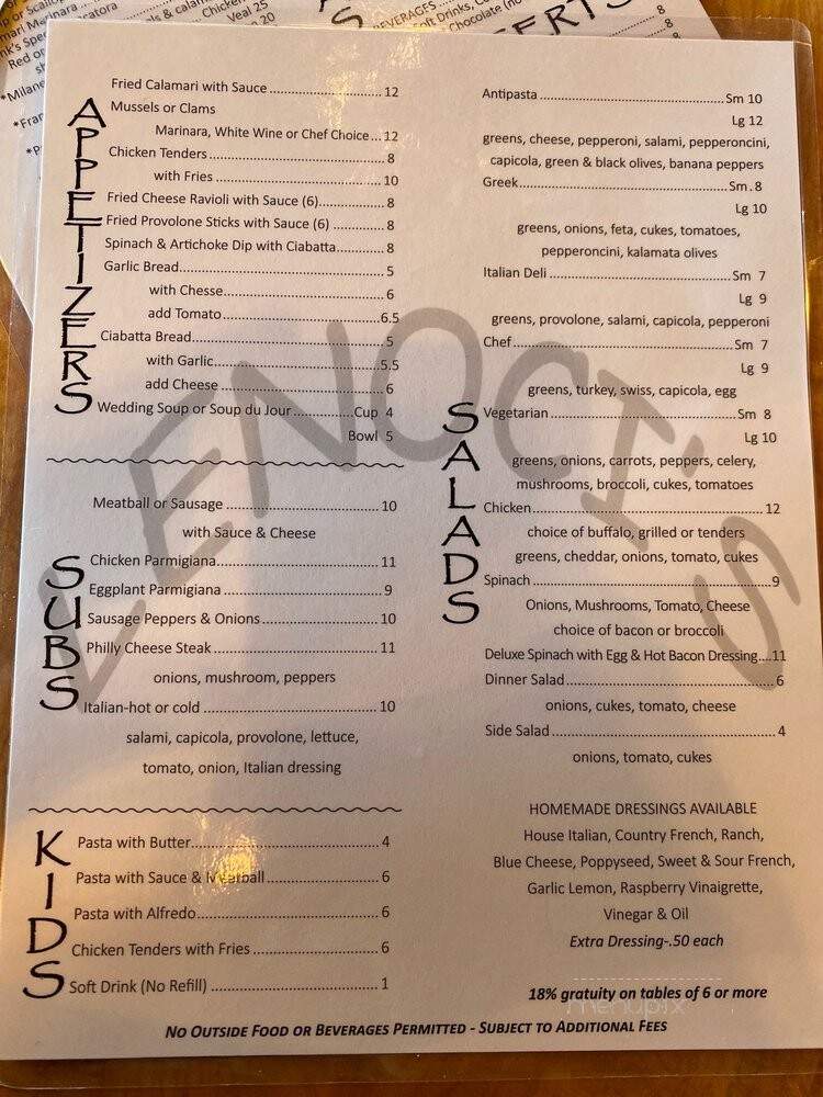 Chicken n' Ribs Galore - Lorain, OH menu_pic