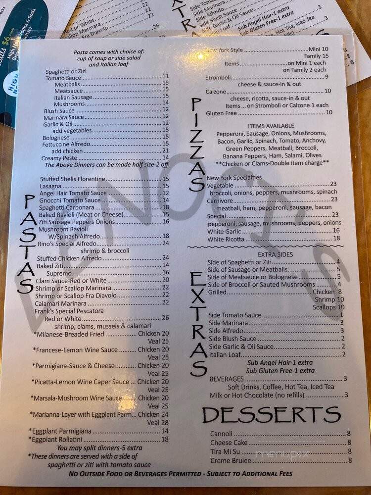 Chicken n' Ribs Galore - Lorain, OH menu_pic