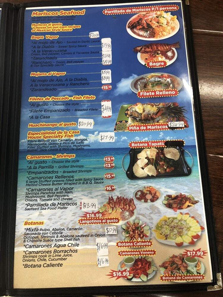 El Monterey - Santa Ana, CA menu_pic