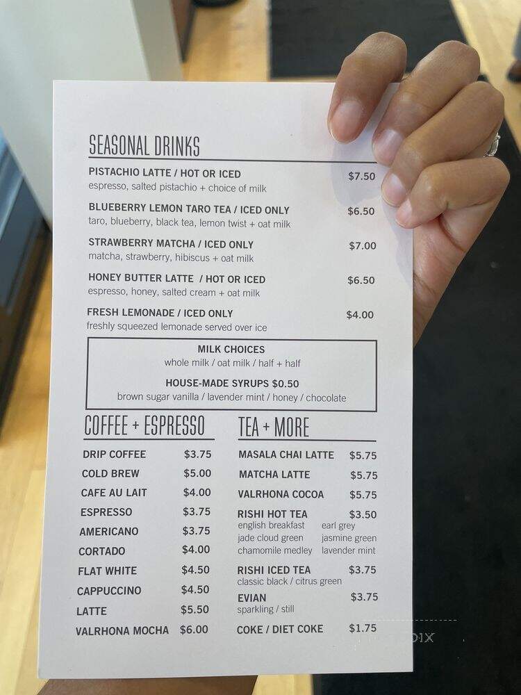 Pistacia Vera - Columbus, OH menu_pic