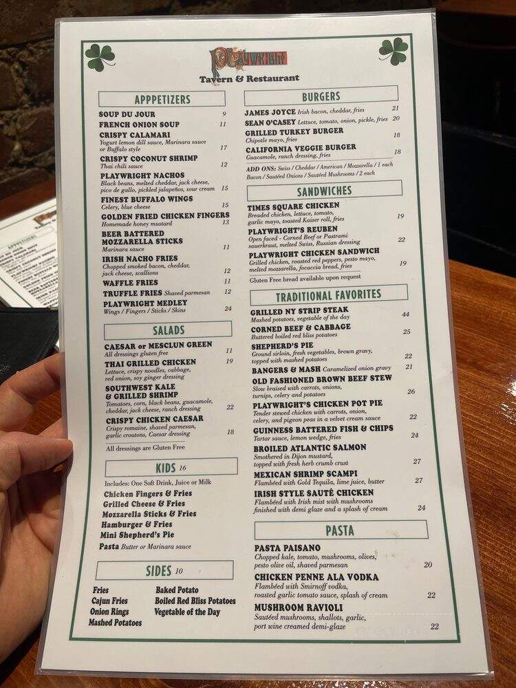 Playwright Tavern & Restaurant - New York, NY