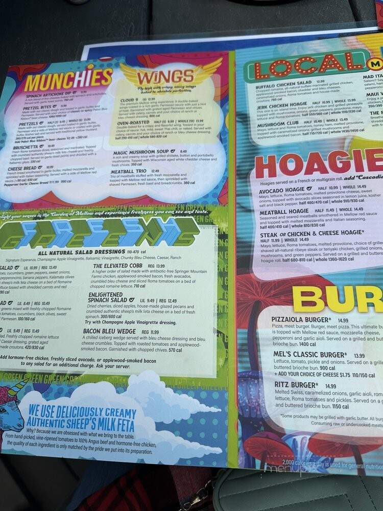 Michaelangelo's Pizza - Nashville, TN menu_pic