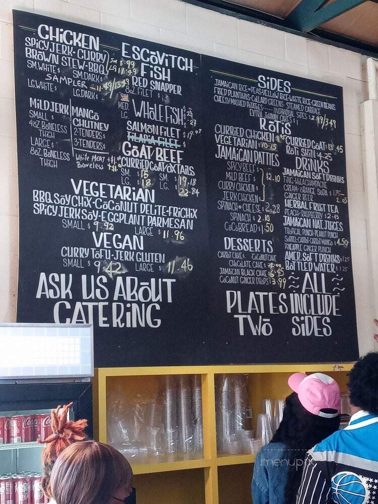 Jamaicaway Catering - Nashville, TN menu_pic