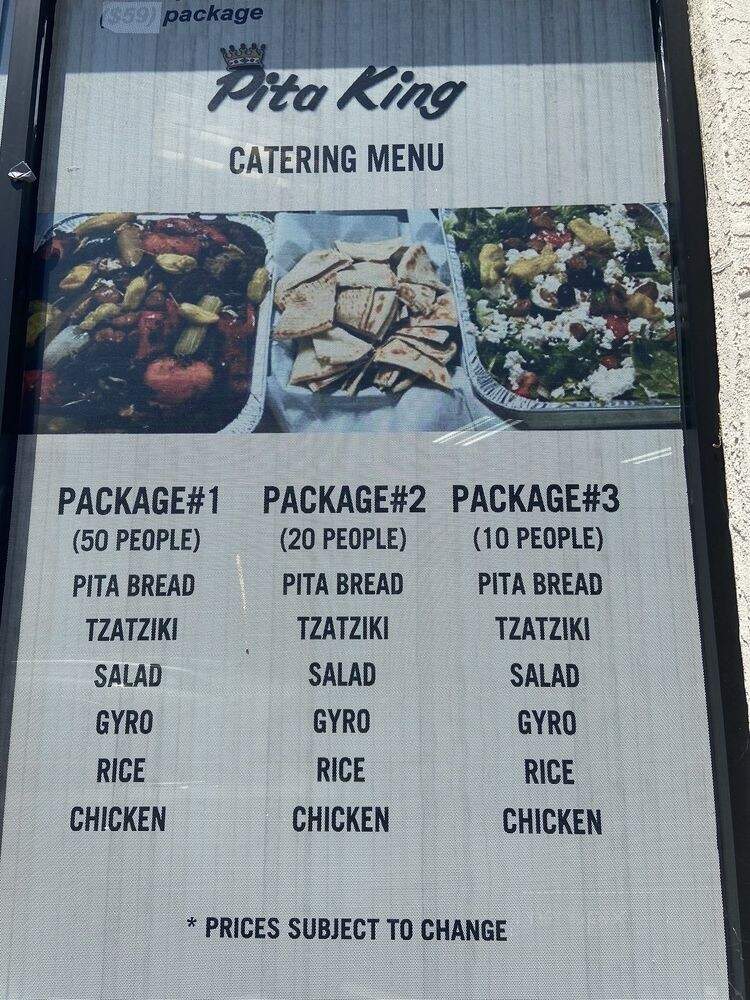 Pita King - Escondido, CA menu_pic