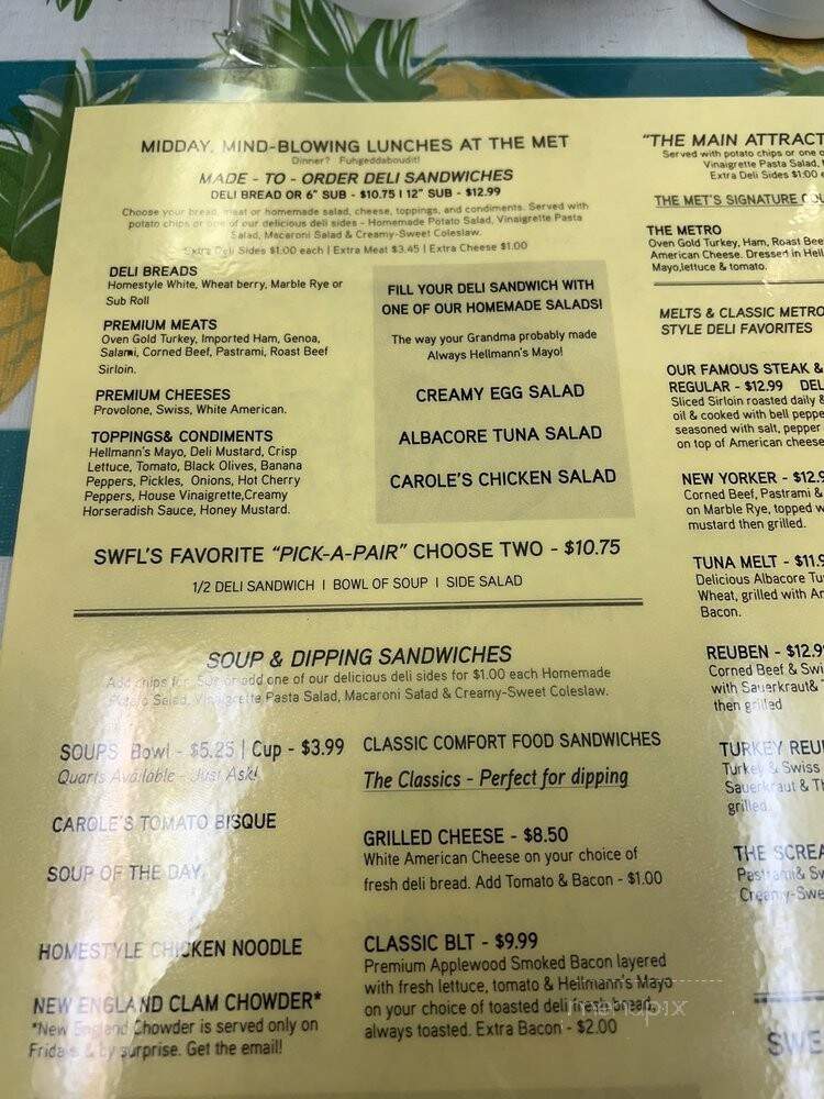 Metro Deli & Cafe - Fort Myers, FL