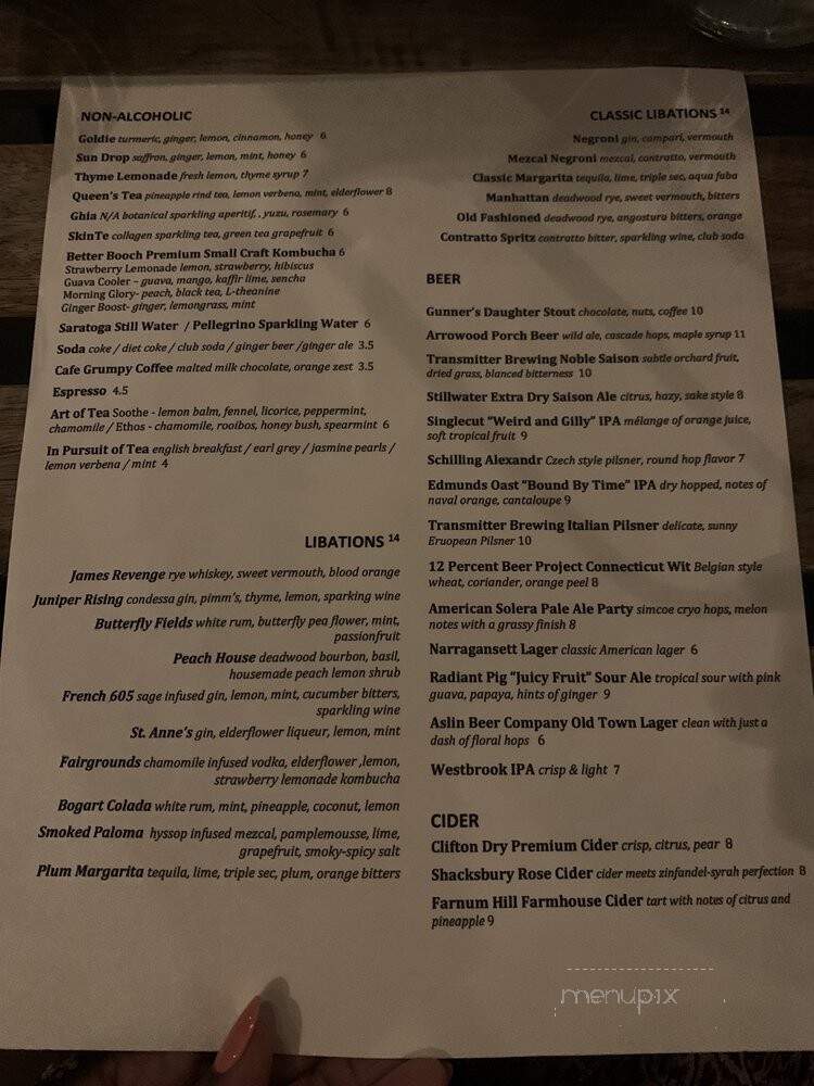 James - Brooklyn, NY menu_pic
