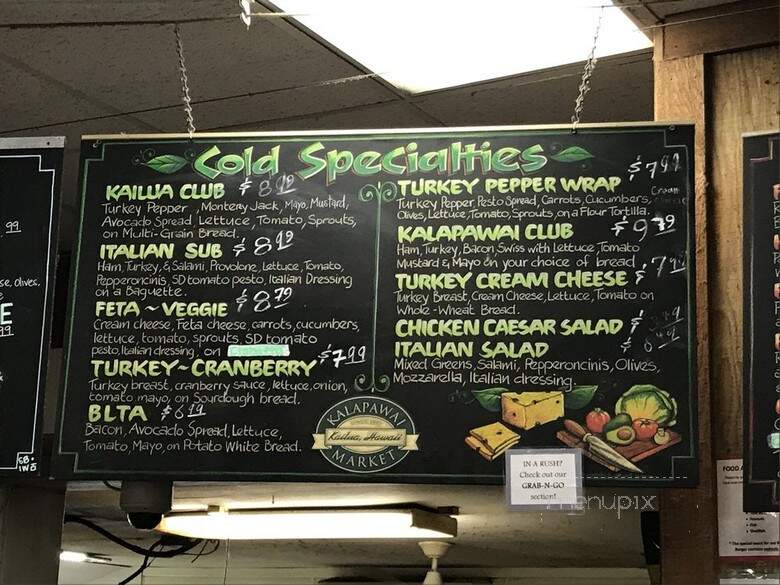 Bueno Nalo - Kailua, HI menu_pic