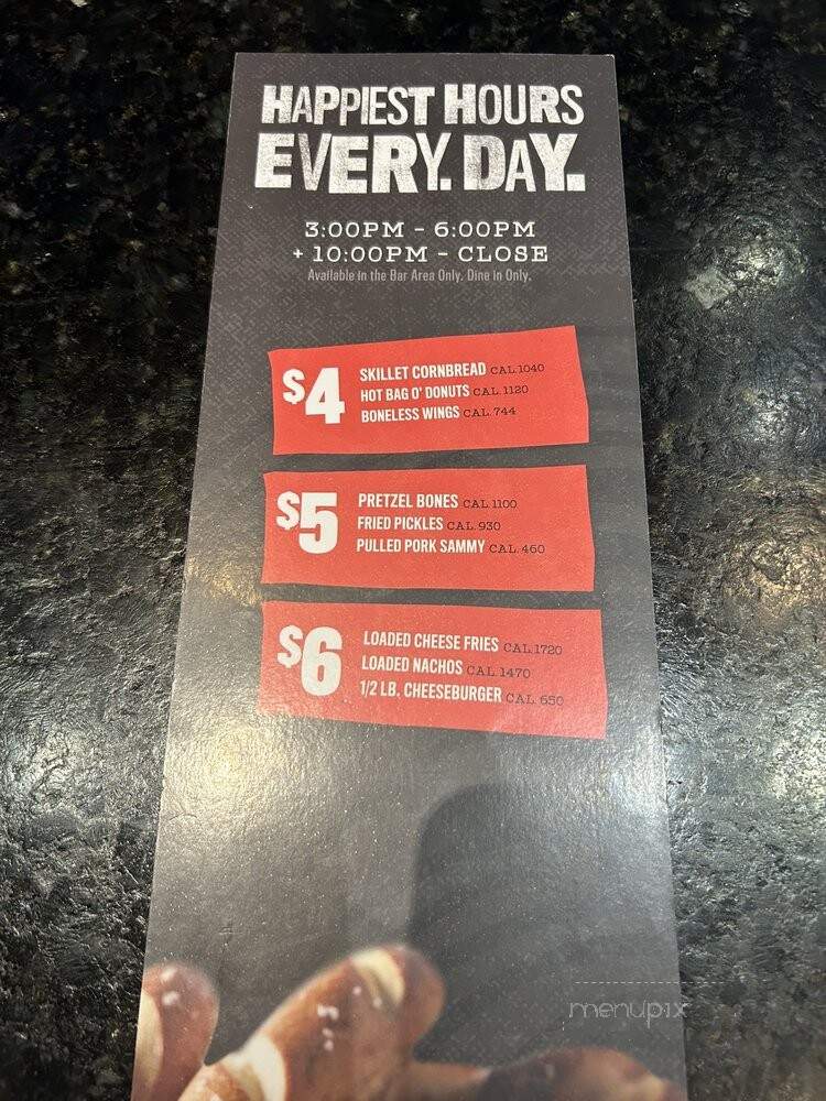 Smokey Bones - Fort Lauderdale, FL menu_pic