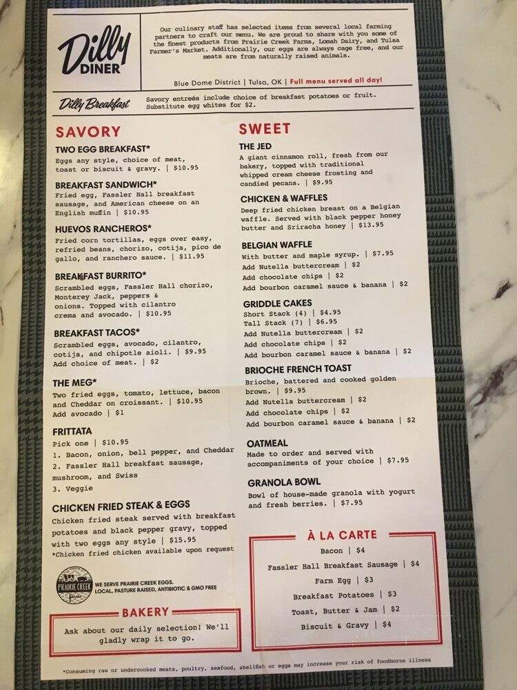 Dilly Deli - Tulsa, OK menu_pic