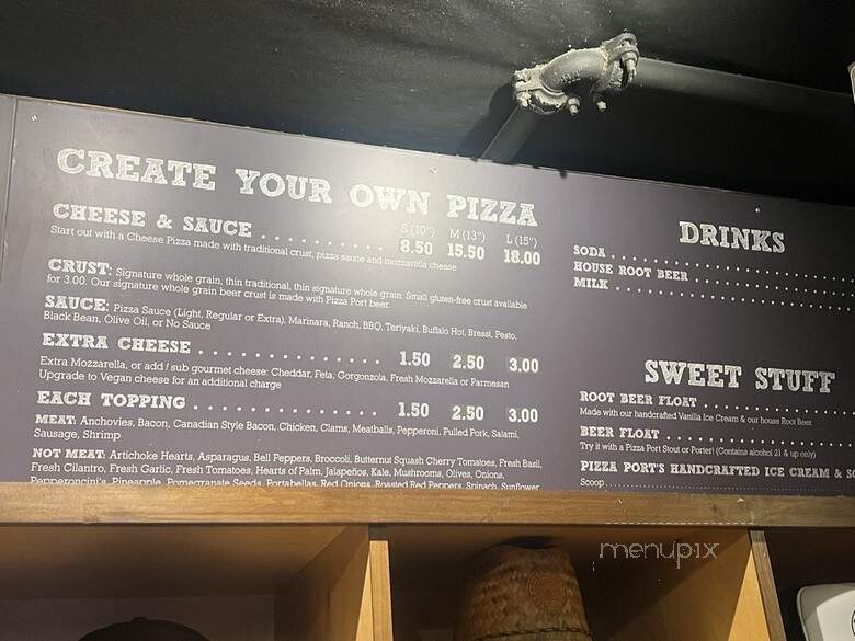 Pizza Port - OB - San Diego, CA menu_pic