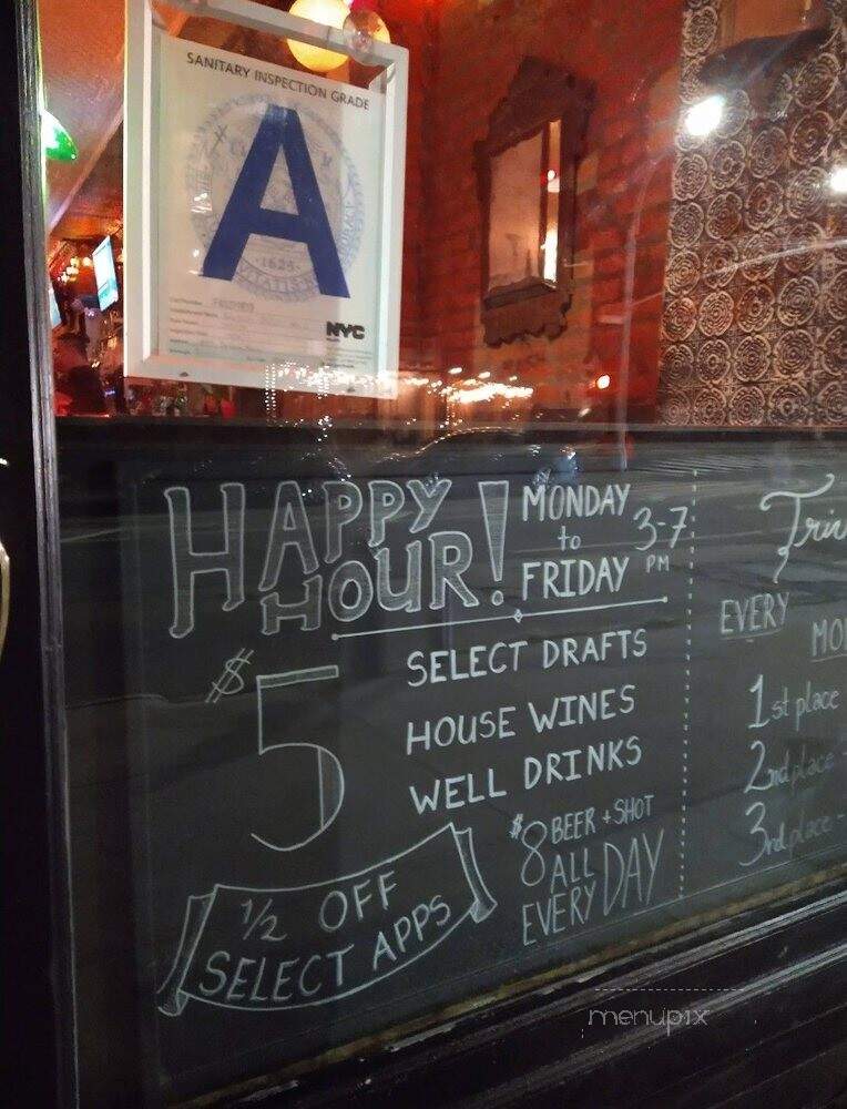 Brooklyn Public House - Brooklyn, NY menu_pic
