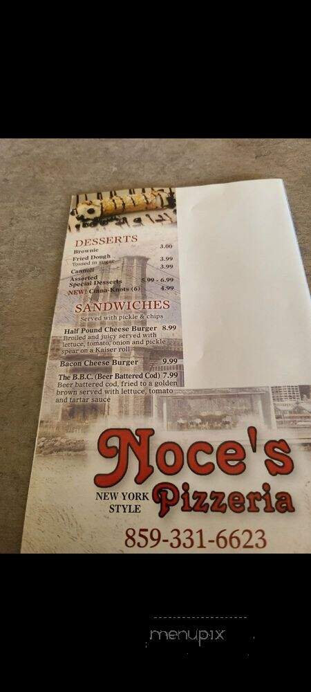 Noce's Pizzeria - Edgewood, KY