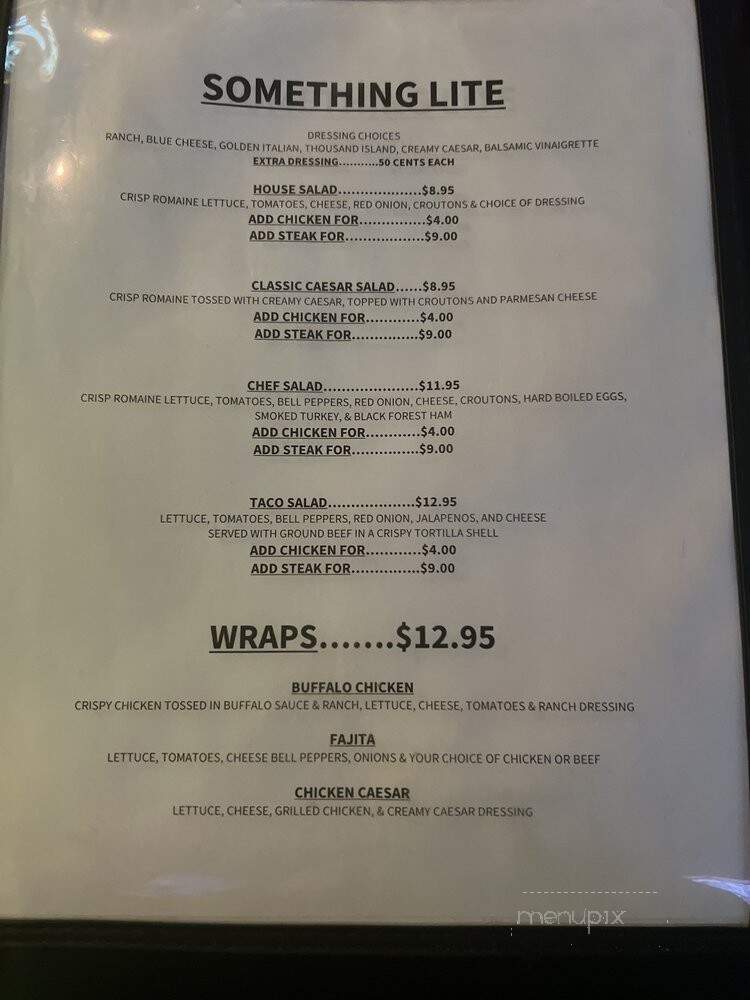 Hitching Post Steakhouse - Las Vegas, NV menu_pic