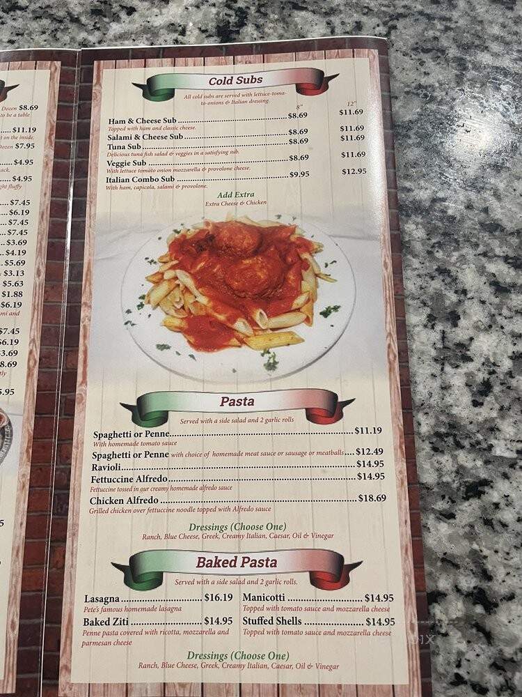 G's N.Y. Pizza - Clermont, FL menu_pic