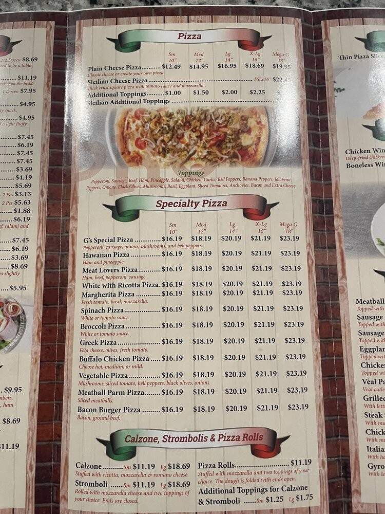 G's N.Y. Pizza - Clermont, FL