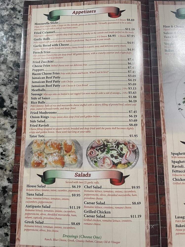 G's N.Y. Pizza - Clermont, FL menu_pic