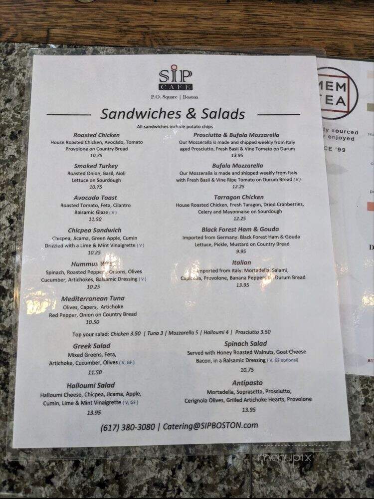 SIP Cafe - Boston, MA