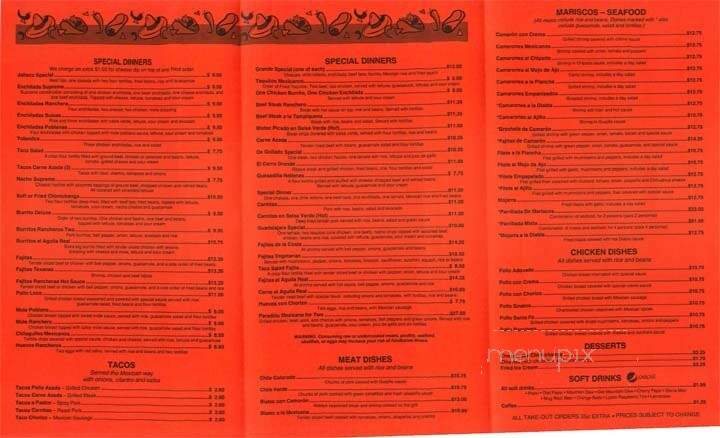 MI Ranchito - Oskaloosa, IA menu_pic