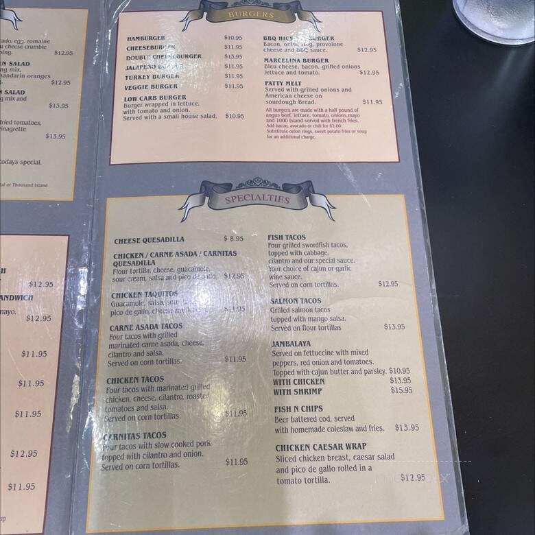 Keegan's Kitchen - Torrance, CA menu_pic