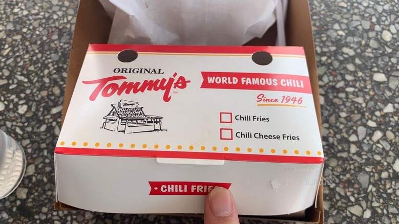 Tommy's Original World Famous Hamburgers - Long Beach, CA menu_pic