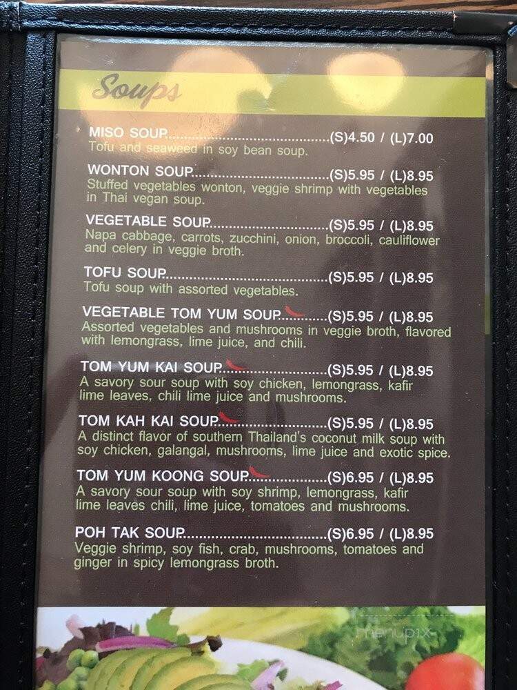 LA Vegan - Los Angeles, CA menu_pic