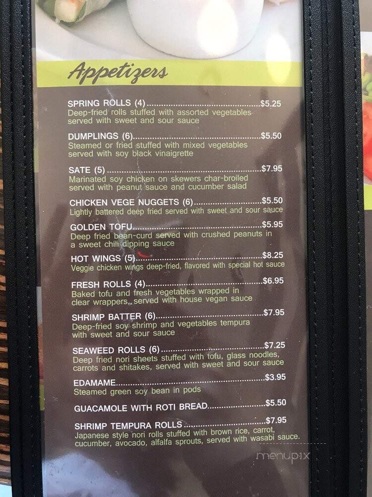 LA Vegan - Los Angeles, CA menu_pic