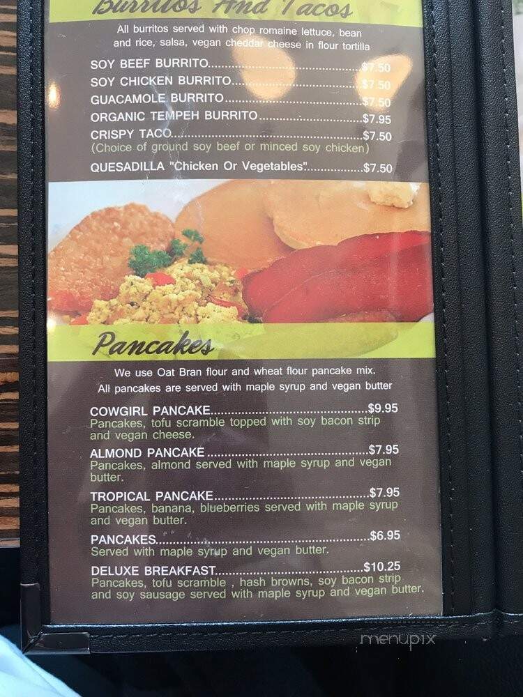 LA Vegan - Los Angeles, CA menu_pic