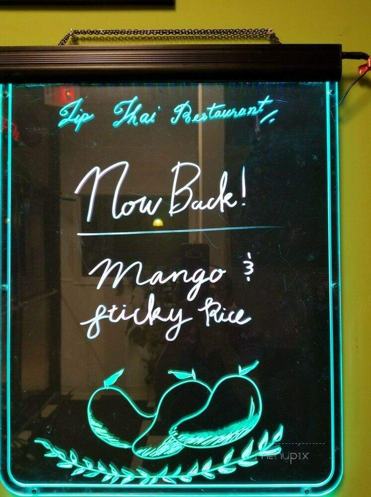 Tip Thai - Richmond, VA menu_pic