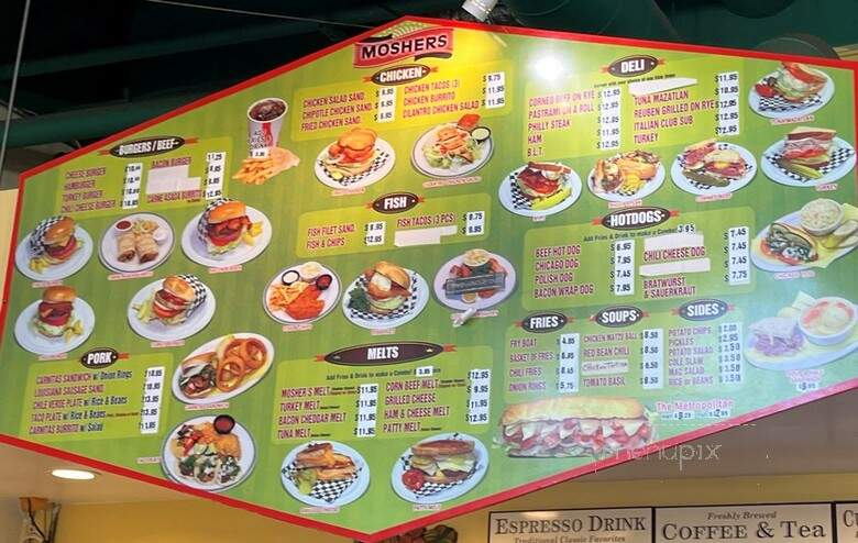 Mosher's Gourmet - Long Beach, CA menu_pic