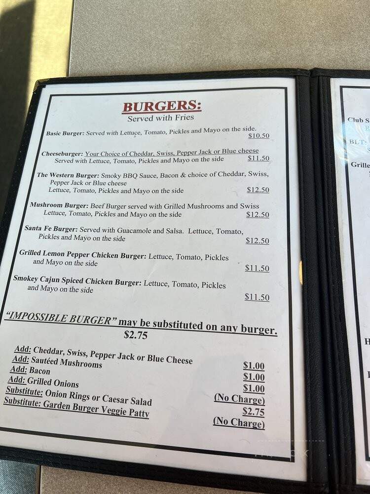 Pacific Inn Pub - Seattle, WA menu_pic