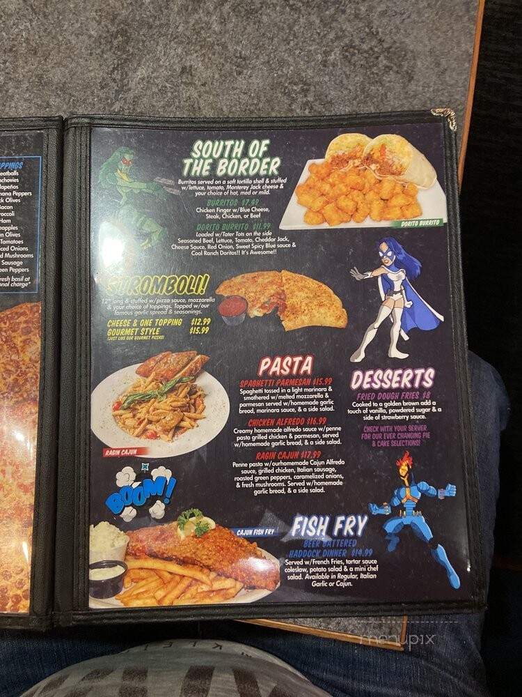 Comic Book Cafe - Grand Island, NY menu_pic