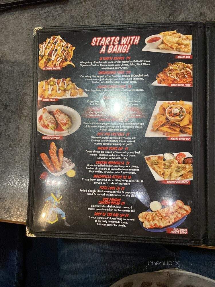 Comic Book Cafe - Grand Island, NY menu_pic
