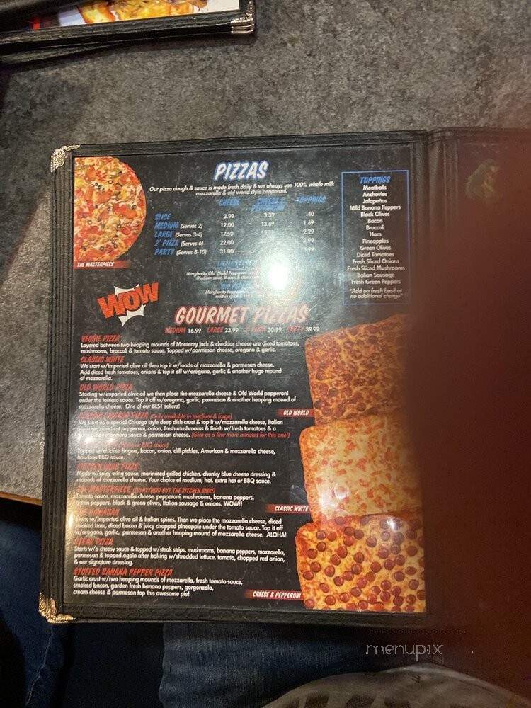 Comic Book Cafe - Grand Island, NY menu_pic