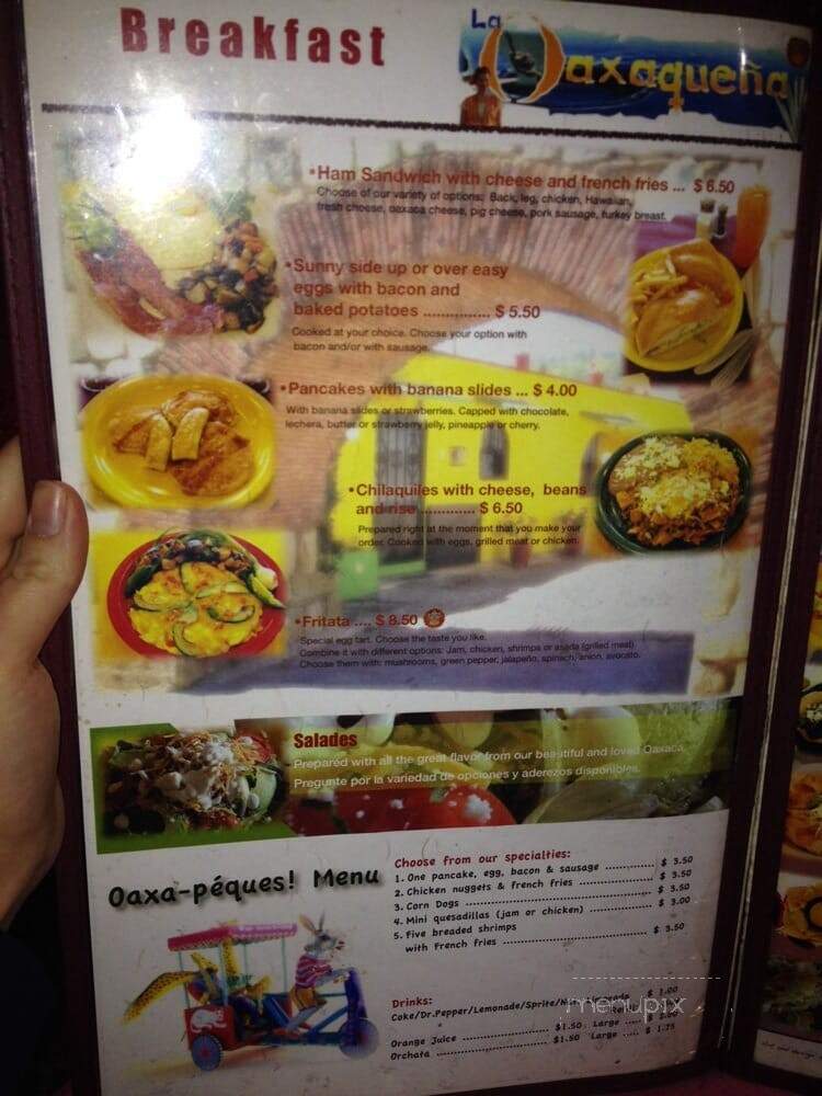 La Oaxaquena Bakery - Oklahoma City, OK menu_pic