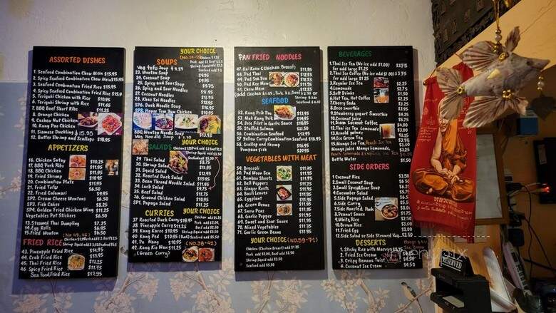 Siam I Am - Redondo Beach, CA menu_pic